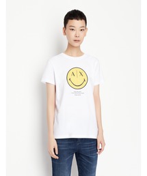 ARMANI EXCHANGE | 【A|X アルマーニ エクスチェンジ】スマイリーワールド　半袖クルーネックTシャツ/REGULAR(Tシャツ/カットソー)