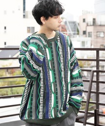 ８(eight) | ３Ｄクルーネックニット(ニット/セーター)