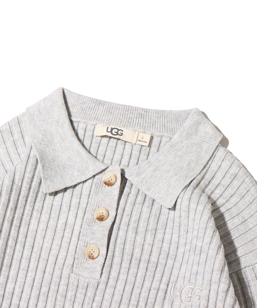 UGG（アグ）の「UGG@mos リブヘンリー ニットトップス / アグ リブ