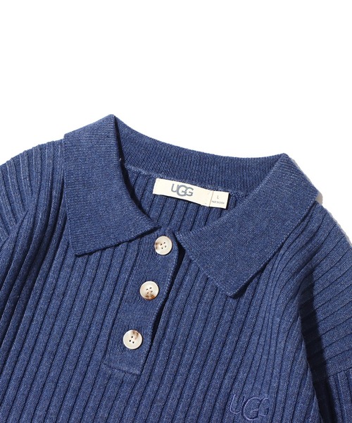 UGG（アグ）の「UGG@mos リブヘンリー ニットトップス / アグ リブ