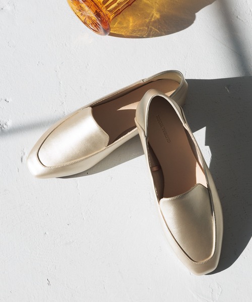 GLOBAL WORK（グローバルワーク）の「らくっション踏めるバブーシュ/172737（パンプス・レディース・ブラック/シルバー/アイボリー/ブラック系その他/ベージュ系その他/アニマル/グレイッシュベージュ/グレー系その他3/ホワイト系その他2/ホワイト系その他3/ゴールド/ベージュ・SMALL/MEDIUM/LARGE/X-LARGE）」の11枚目の写真