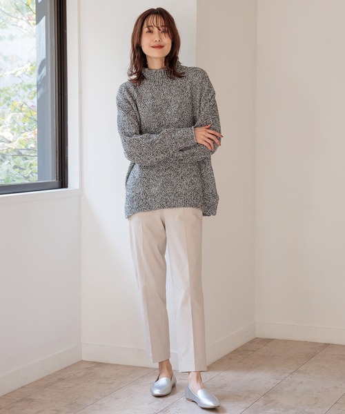 GLOBAL WORK（グローバルワーク）の「らくっション踏めるバブーシュ/172737（パンプス・レディース・ブラック/シルバー/アイボリー/ブラック系その他/ベージュ系その他/アニマル/グレイッシュベージュ/グレー系その他3/ホワイト系その他2/ホワイト系その他3/ゴールド/ベージュ・SMALL/MEDIUM/LARGE/X-LARGE）」の19枚目の写真