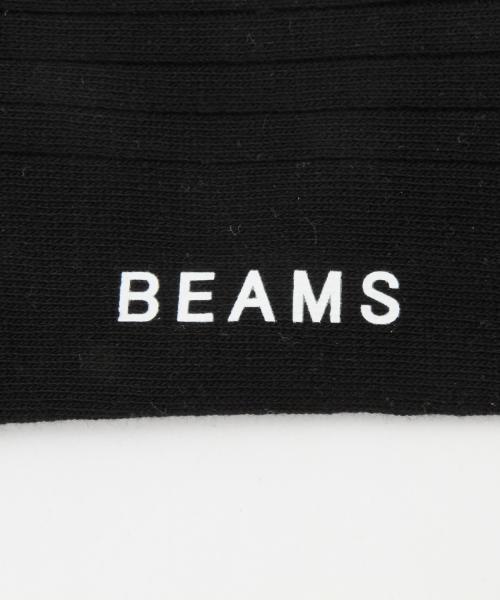 BEAMS(ビームス)の「◎BEAMS / ベーシック リブ編み ソックス (ソックス/靴下・メンズ・ホワイト/グレー/ブラック/ネイビー・ONE SIZE)」の10枚目の写真