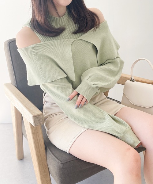 Heather（ヘザー）の「色移りしないデニムミニスカート 182964