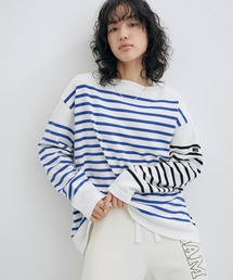 【G.F.G.S. for ADAM ET ROPE'】WEB限定 別注ボートネックボーダー
