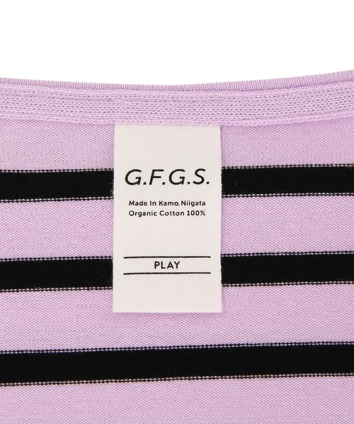 ADAM ET ROPE'(アダムエロペ)の「【G.F.G.S. for ADAM ET ROPE'】WEB限定 別注ボートネックボーダー(Tシャツ/カットソー・レディース・ブルー系その他4/グリーン系その他/ピンク系その他・FREE)」の18枚目の写真