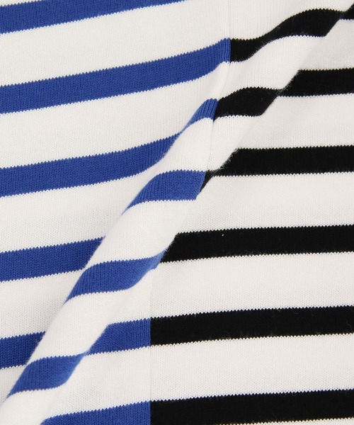ADAM ET ROPE'(アダムエロペ)の「【G.F.G.S. for ADAM ET ROPE'】WEB限定 別注ボートネックボーダー(Tシャツ/カットソー・レディース・ブルー系その他4/グリーン系その他/ピンク系その他・FREE)」の21枚目の写真