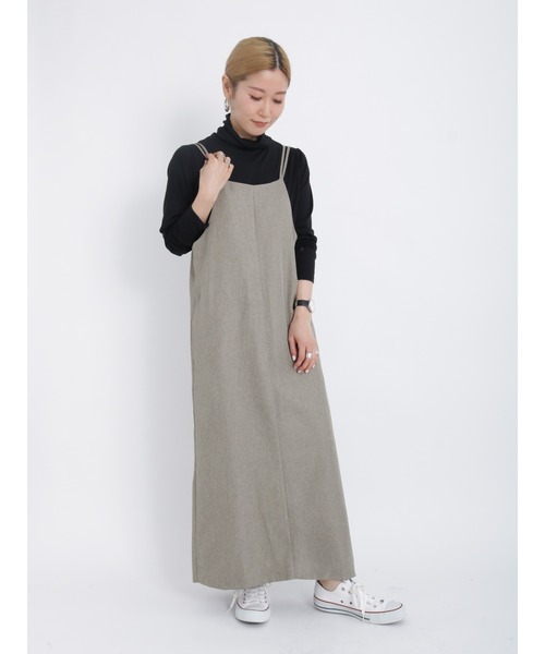 Samansa Mos2 blue(サマンサモスモスブルー)の「【発熱保温】タートルネックプルオーバー(Tシャツ/カットソー・レディース・オフホワイト/ブラック/シルバーグレー/ベージュ・MEDIUM/LARGE)」の20枚目の写真