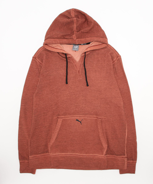 PUMA(プーマ)の「《PUMA》STUDIO WASH フーディー 521920(パーカー・メンズ・ブラック/ブラウン系その他・M/L/XL)」の1枚目の写真