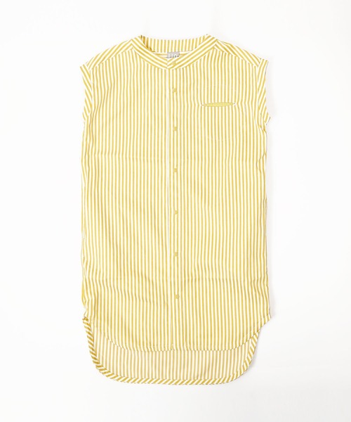 DILASH(ディラッシュ)の「シャツワンピース(ワンピース・キッズ・ブルー/イエロー・110/100/140/130/120/90/80)」の2枚目の写真