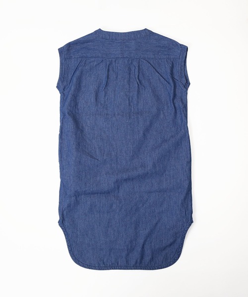 DILASH(ディラッシュ)の「シャツワンピース(ワンピース・キッズ・ブルー/イエロー・110/100/140/130/120/90/80)」の3枚目の写真