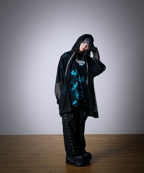 JUGLANS（ユグランス）の「PSYCHO NATION うさ耳メッシュZIP