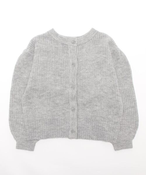 studio CLIP(スタディオクリップ)の「5ゲージフラッフィヤーンWフェイスカーディガン(カーディガン/ボレロ・レディース・ブラック/ライトベージュ/グレー/マスタード・FREE)」の20枚目の写真