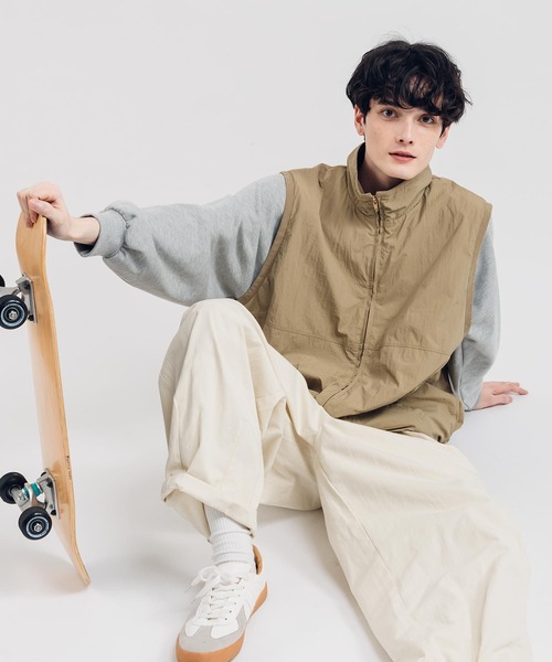 MUHET（ミュエータ）の「ナイロンベスト（ベスト・レディース・ブラック/ベージュ/ライトグレー・MEDIUM/X-LARGE）」の16枚目の写真