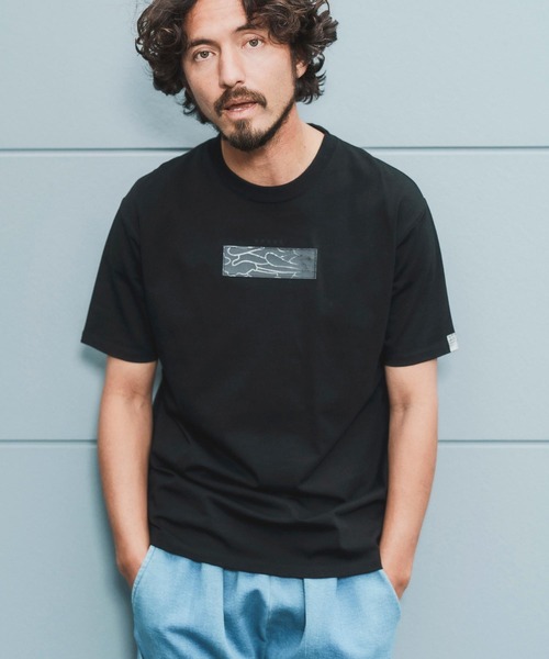 qwerty(クワーティ)の「mt8203-HIDE BLACKCAMO SS T-SHIRTS Tシャツ(Tシャツ/カットソー・メンズ・ホワイト/ブラック/イエロー・L/M/XL)」の10枚目の写真