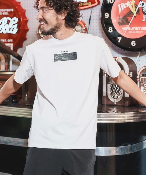 qwerty(クワーティ)の「mt8203-HIDE BLACKCAMO SS T-SHIRTS Tシャツ(Tシャツ/カットソー・メンズ・ホワイト/ブラック/イエロー・L/M/XL)」の7枚目の写真
