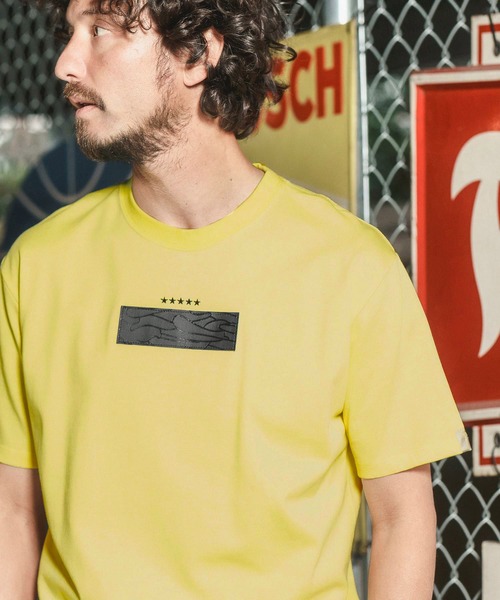 qwerty(クワーティ)の「mt8203-HIDE BLACKCAMO SS T-SHIRTS Tシャツ(Tシャツ/カットソー・メンズ・ホワイト/ブラック/イエロー・L/M/XL)」の19枚目の写真