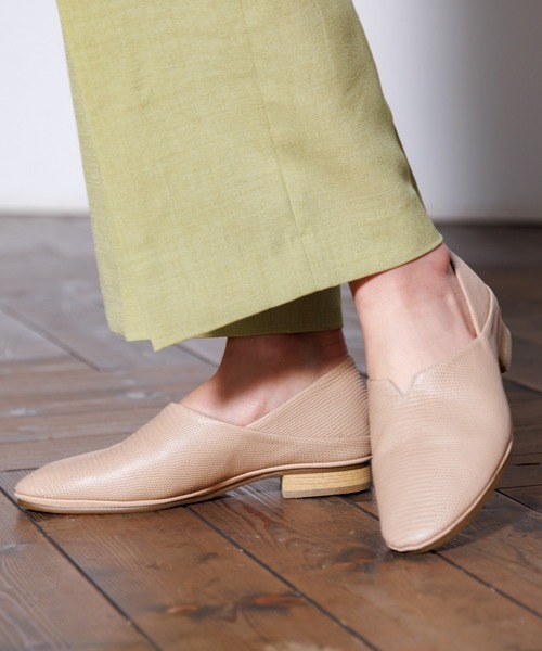 カムイ（卑弥呼）water massageソフトフラットシューズ　22.5 water massage（ウォーターマッサージ）の「【water massage