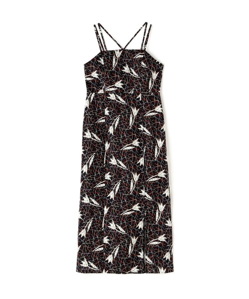 N.（N. Natural Beauty Basic）（エヌエヌナチュラルビューティーベーシック）の「◆ＬＩＢＥＲＴＹ　キャミワンピース（ワンピース・レディース・ブラック/グリーン・MEDIUM）」の22枚目の写真