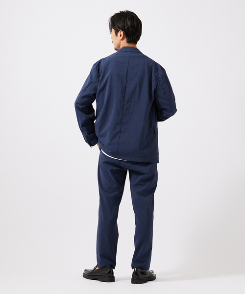 JOURNAL STANDARD（ジャーナルスタンダード）の「【EVALET / エバレット】 ストレッチ スラックスパンツ（スラックス・メンズ・ダークブルー/グレー/ベージュ・SMALL/LARGE/MEDIUM）」の8枚目の写真