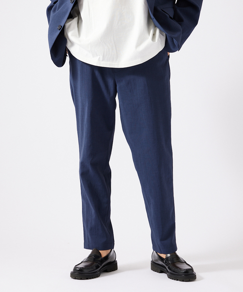 JOURNAL STANDARD（ジャーナルスタンダード）の「【EVALET / エバレット】 ストレッチ スラックスパンツ（スラックス・メンズ・ダークブルー/グレー/ベージュ・SMALL/LARGE/MEDIUM）」の10枚目の写真