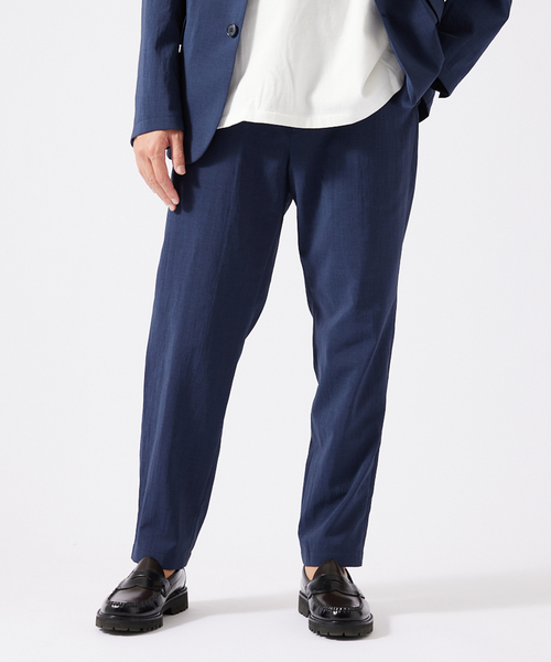 JOURNAL STANDARD（ジャーナルスタンダード）の「【EVALET / エバレット】 ストレッチ スラックスパンツ（スラックス・メンズ・ダークブルー/グレー/ベージュ・SMALL/LARGE/MEDIUM）」の11枚目の写真