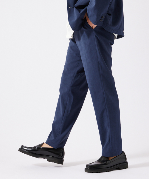 JOURNAL STANDARD（ジャーナルスタンダード）の「【EVALET / エバレット】 ストレッチ スラックスパンツ（スラックス・メンズ・ダークブルー/グレー/ベージュ・SMALL/LARGE/MEDIUM）」の12枚目の写真