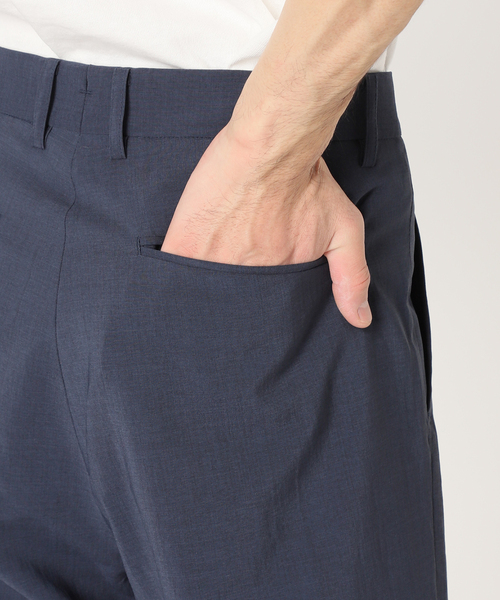 JOURNAL STANDARD（ジャーナルスタンダード）の「【EVALET / エバレット】 ストレッチ スラックスパンツ（スラックス・メンズ・ダークブルー/グレー/ベージュ・SMALL/LARGE/MEDIUM）」の20枚目の写真