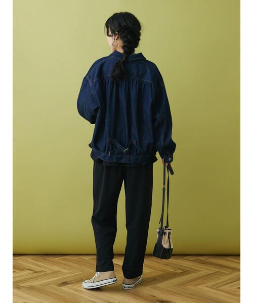 CRAFT STANDARD BOUTIQUE(クラフトスタンダードブティック)の「1stギャザーGジャン(デニムジャケット・レディース・インディゴブルー/ダークインディゴブルー・M/L)」の19枚目の写真