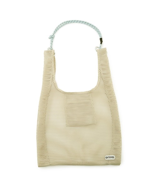 OUTDOOR PRODUCTS(アウトドアプロダクツ)の「【WEB限定】【OUTDOOR PRODUCTS for SALON】Mesh 3WAY tote(トートバッグ・レディース・ブラウン/ベージュ・FREE)」の12枚目の写真