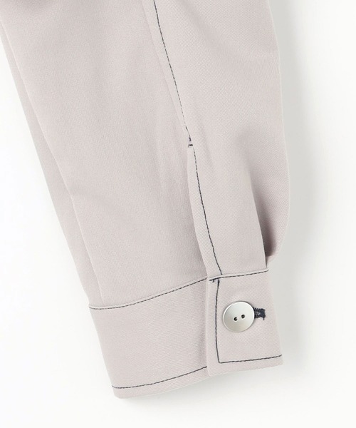 179/WG(イチナナキュウダブルジー)の「セットワンピース/ショートジャケット&ジャンスカ(ジャンパースカート・レディース・その他/チャコールグレー/オフホワイト・MEDIUM)」の8枚目の写真