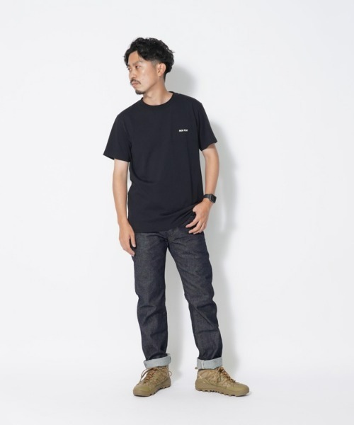 Snow Peak（スノーピーク）の「ROPEWORK T shirt（Tシャツ/カットソー・メンズ・ブラック/グレー/ブラウン・LARGE/MEDIUM/SMALL/X-LARGE）」の4枚目の写真