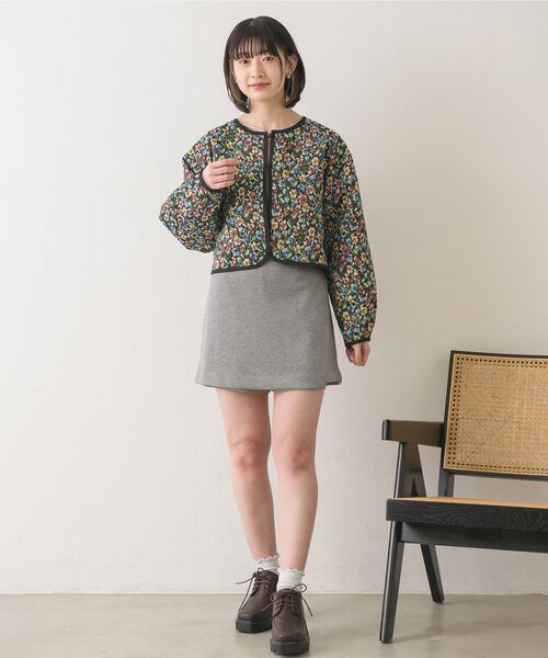 RETRO GIRL（レトロガール）の「ゴブランノーカラーJK（その他アウター・レディース・ブラック/ライトベージュ・FREE）」の6枚目の写真