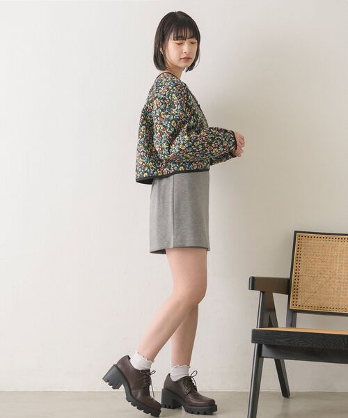 RETRO GIRL（レトロガール）の「ゴブランノーカラーJK（その他アウター・レディース・ブラック/ライトベージュ・FREE）」の3枚目の写真