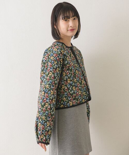 RETRO GIRL（レトロガール）の「ゴブランノーカラーJK（その他アウター・レディース・ブラック/ライトベージュ・FREE）」の19枚目の写真