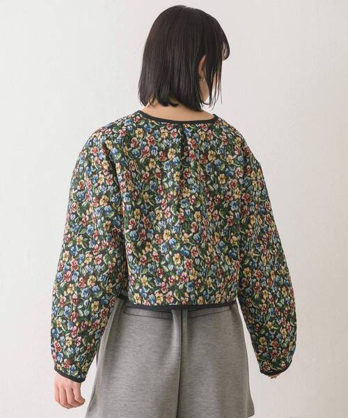 RETRO GIRL（レトロガール）の「ゴブランノーカラーJK（その他アウター・レディース・ブラック/ライトベージュ・FREE）」の9枚目の写真