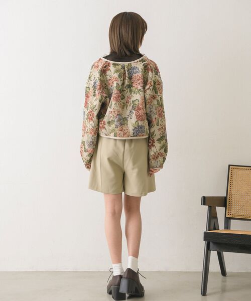 RETRO GIRL（レトロガール）の「ゴブランノーカラーJK（その他アウター・レディース・ブラック/ライトベージュ・FREE）」の15枚目の写真