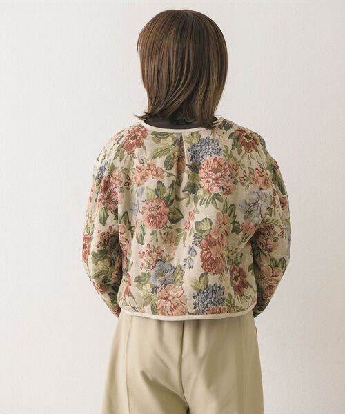 RETRO GIRL（レトロガール）の「ゴブランノーカラーJK（その他アウター・レディース・ブラック/ライトベージュ・FREE）」の18枚目の写真