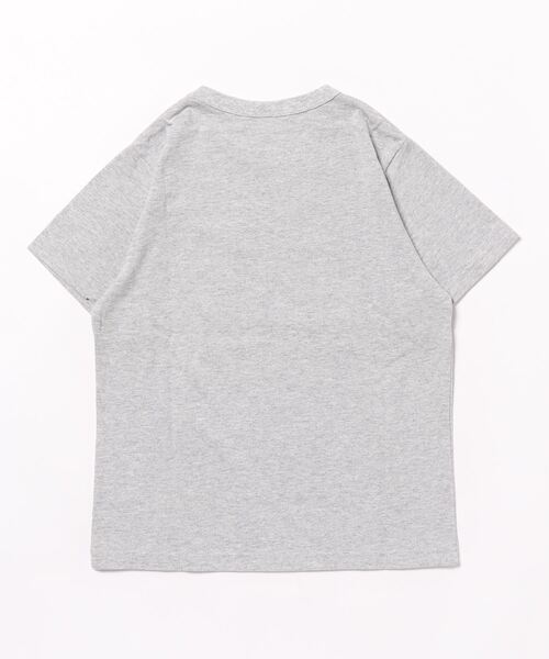 CONVERSE（コンバース）の「CONVERSE/コンバース　キッズ　半袖クルーTシャツ（Tシャツ/カットソー・キッズ・ブラック/オフホワイト/杢グレー/イエロー/サックスブルー・140/150/130/160）」の6枚目の写真