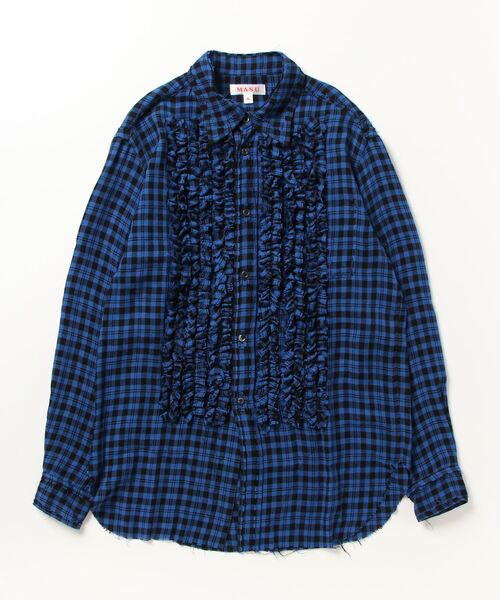 MASU】GRUNGE PLAID SHIRT
