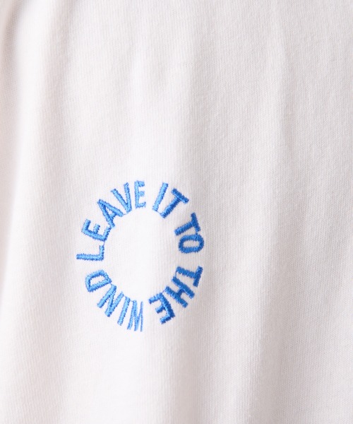 SOUNDSGOOOOD（サウンズグッド）の「【SOUNDS GOOOOD / サウンズグッド】ランダム刺繍袖USAコットンBIGロンTee（Tシャツ/カットソー・レディース・パープル/オフホワイト/イエロー/ブルー/ブラック/ピンク/ホワイト・FREE）」の15枚目の写真