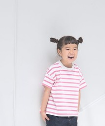 LOWRYS FARM | ＵＳＡボーダーＴシャツ　180593(Tシャツ/カットソー)