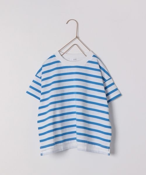 LOWRYS FARM(ローリーズファーム)の「USAボーダーTシャツ 180593(Tシャツ/カットソー・キッズ・ピンク/ネイビー/グリーン/ブルー/パープル・110cm/120cm/140cm/150cm/130cm)」の20枚目の写真