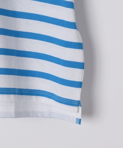 LOWRYS FARM(ローリーズファーム)の「USAボーダーTシャツ 180593(Tシャツ/カットソー・キッズ・ピンク/ネイビー/グリーン/ブルー/パープル・110cm/120cm/140cm/150cm/130cm)」の9枚目の写真