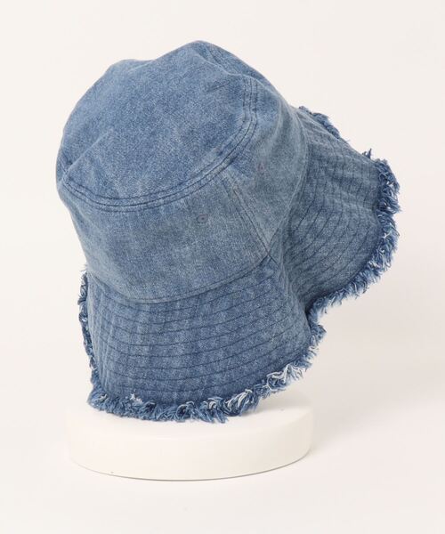 Heather（ヘザー）の「【NEW ERA/ニューエラ】カットオフデニムバケットハット　189395（ハット・レディース・ブルー系その他・ONE SIZE）」の4枚目の写真