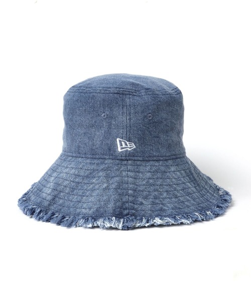 Heather（ヘザー）の「【NEW ERA/ニューエラ】カットオフデニムバケットハット　189395（ハット・レディース・ブルー系その他・ONE SIZE）」の7枚目の写真