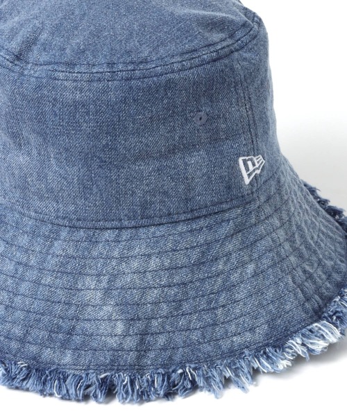 Heather（ヘザー）の「【NEW ERA/ニューエラ】カットオフデニムバケットハット　189395（ハット・レディース・ブルー系その他・ONE SIZE）」の2枚目の写真