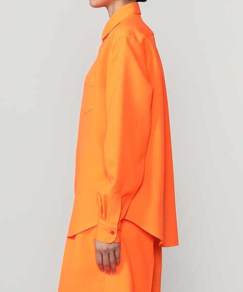 Scye ポリエステルオーバーシャツ　40 Scye（サイ）の「Scye | ポリエステル オーバーシャツ MEN