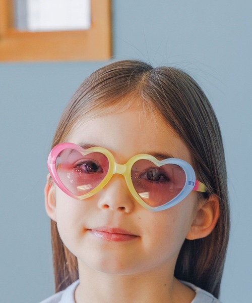BAYFLOW（ベイフロー）の「[KIDS]サングラス ハート（サングラス・キッズ・パープル/ブルー・FREE）」の3枚目の写真