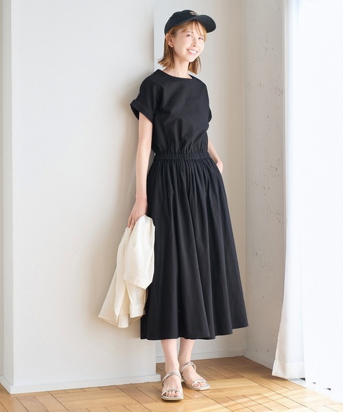 ROPE' PICNIC(ロペピクニック)の「【WEB限定】INDIAウエストマークワンピース(ワンピース・レディース・ブラック/グリーン/ブラウン・38)」の19枚目の写真